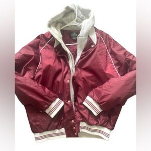 RedHead | vintage varsity bomber jock jacket Red Mens size large outdoor hoodie